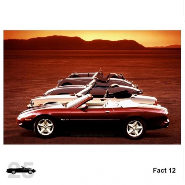 25 фактов к 25-летию Jaguar XK8