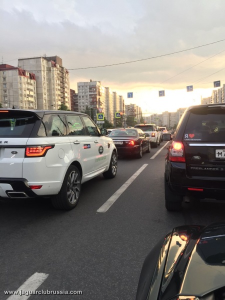 2019.06.21 | Парад Jaguar в Санкт-Петербурге