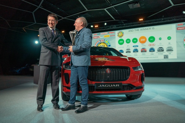 Jaguar I-PACE признан «Европейским автомобилем года»