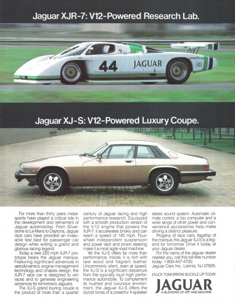 Jaguar XJR-5 / XJR-7 